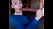 porn white girl deepthroat dildo sex