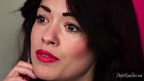 porn cumsprayed cocksucking euro gets on her knees sex