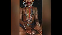 porn seductive tribal baddie teaches how to worship her chiefs dick sex