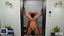 porn sax stud jj knight eats out twinks joey mills tight small butt pounds him in an elevator men follow and watch joey sex