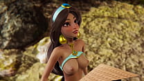 porn disney futa raya gets creampied by jasmine 3d porn sex