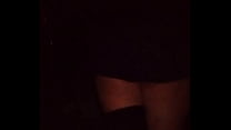 porn full with a miniskirt touching a cock in booths sex