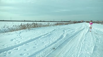 porn petite 18yo goldie small fucked hard in the snow and in the trunk of a car with gape and cum on face sex