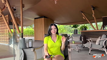 porn horny brunette met random muscular guy for rough fucking in hotel pov sex