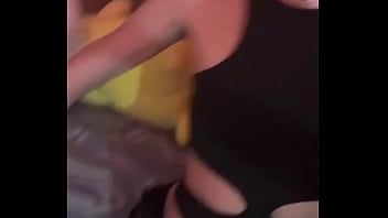 porn squirting young sissy tgirl crossdressing in sexy black cheerleader outfit sex