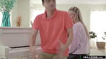 porn piano teacher sucks a student big cock sex