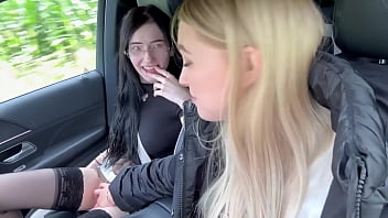 porn giving her drivers lessons but i end up fucking her somewhere outdoor in the back of my car sex