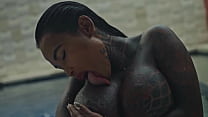 porn sanktor inked japanese milf with huge tits masturbates sex