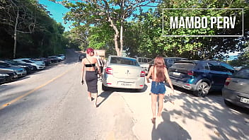 porn dapedinpublic 3 bianca dantas fucks in front of a lot of people at an overflooded beach dap anal public sex monster sex