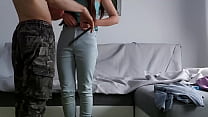 porn real couple has passionate sex on the couch sex