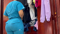 porn amazing recording of big booty nurse sex