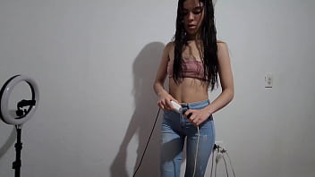 porn recording dances in my underwear they discover me and punish me to learn sex