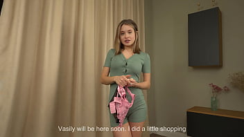 porn noticed an erection unfaithful slut punished her neighbor with her pussy pov sex