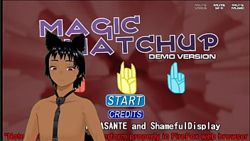 porn magic match up doing a strip tease game and enjoying it sex