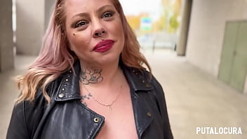 porn putalocura tattooed latina milf angie babydoll is caught on the street by torbe sex