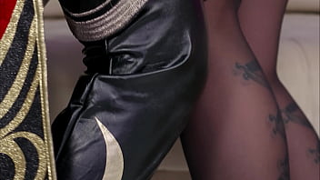 porn anal anime cosplay genshin hot lesbian fuck with huge strapons sex