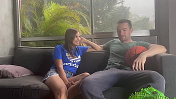 porn girlfriend happy to cheat after boyfriend loses bet sex