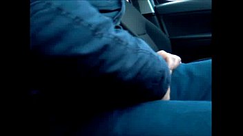 porn me playing with my cock on public parking sex